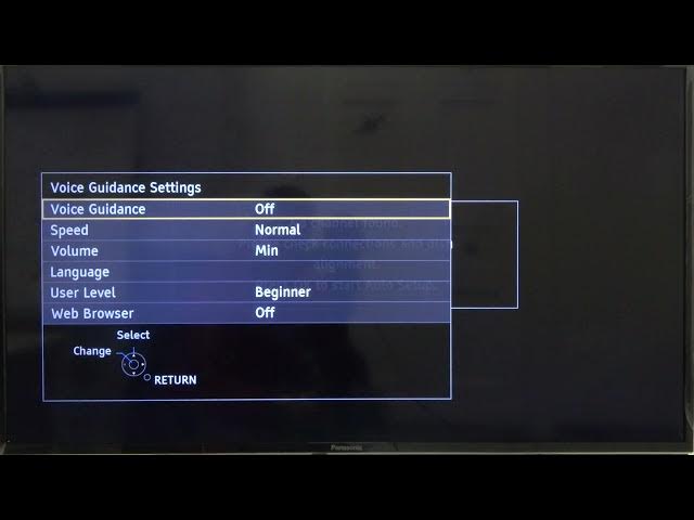 Video thumbnail for How to Turn On Voice Guidance on PANASONIC TV TX-40FS500 40-inch Smart TV | How to Use Panasonic TV