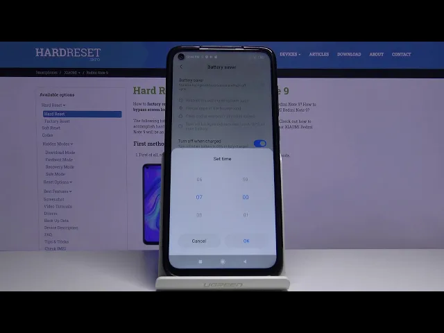 Video thumbnail for How to Enable Power Saving Mode in XIAOMI Redmi Note 9 - Ultra Power Saving