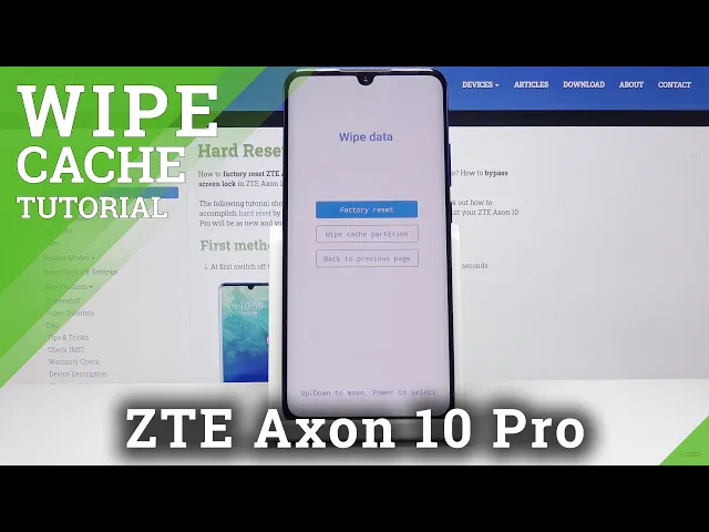 Video thumbnail for How to Wipe Cache in ZTE Axon 10 Pro – Reset Cache Partition