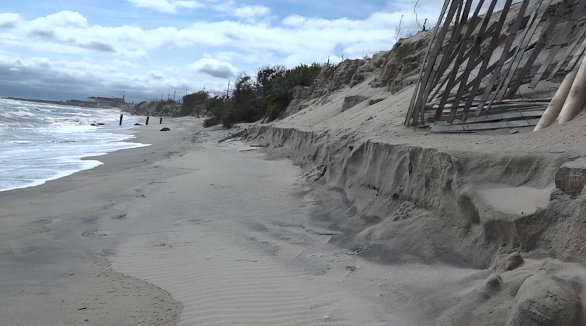 Video thumbnail for LIVE UPDATES: Jersey Shore braces for beach erosion, worsening coastal flooding as nor'easter intensifies