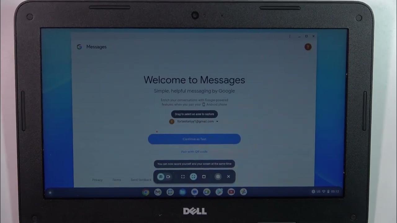 Video thumbnail for How to Easily Capture  Screenshots on Dell Chromebook 11