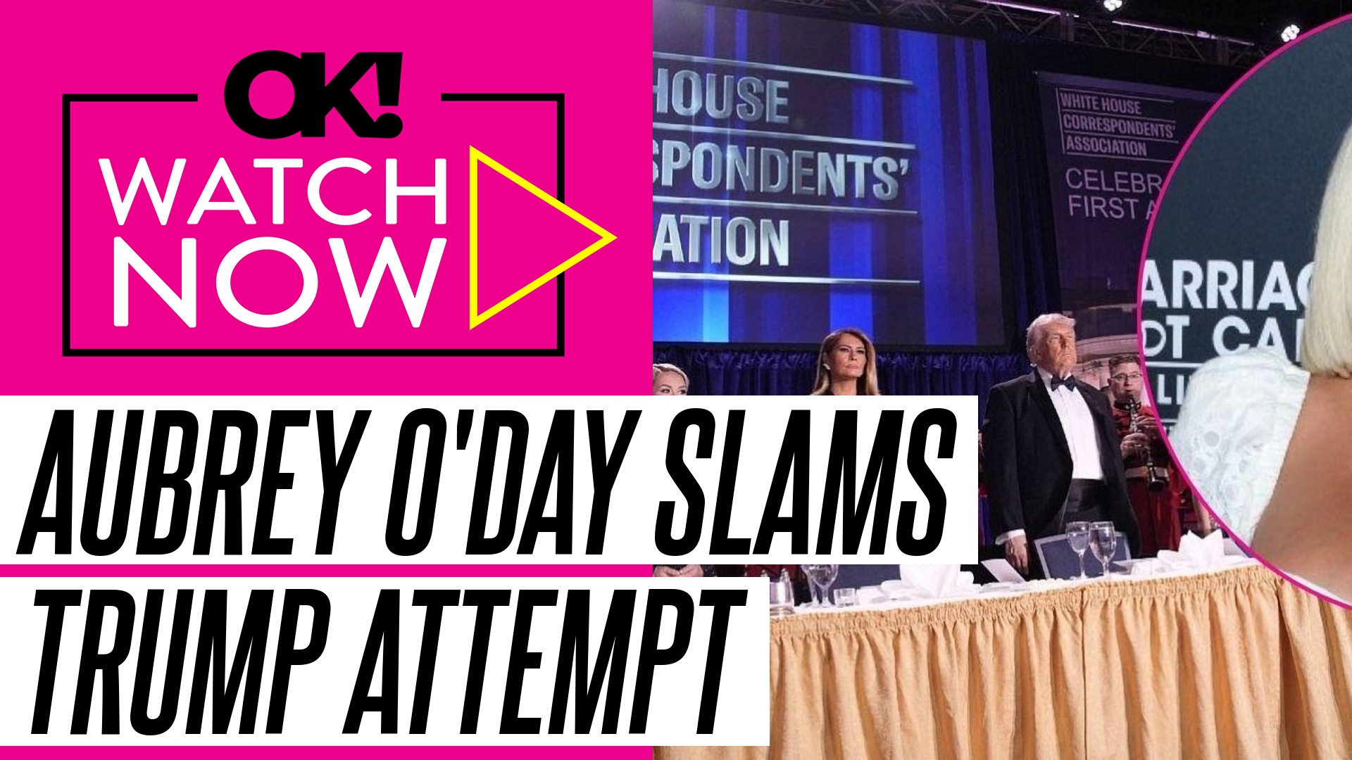 Video thumbnail for Aubrey O'Day Calls 'Assassination Attempt' on Donald Trump 'Poorly Rehearsed'