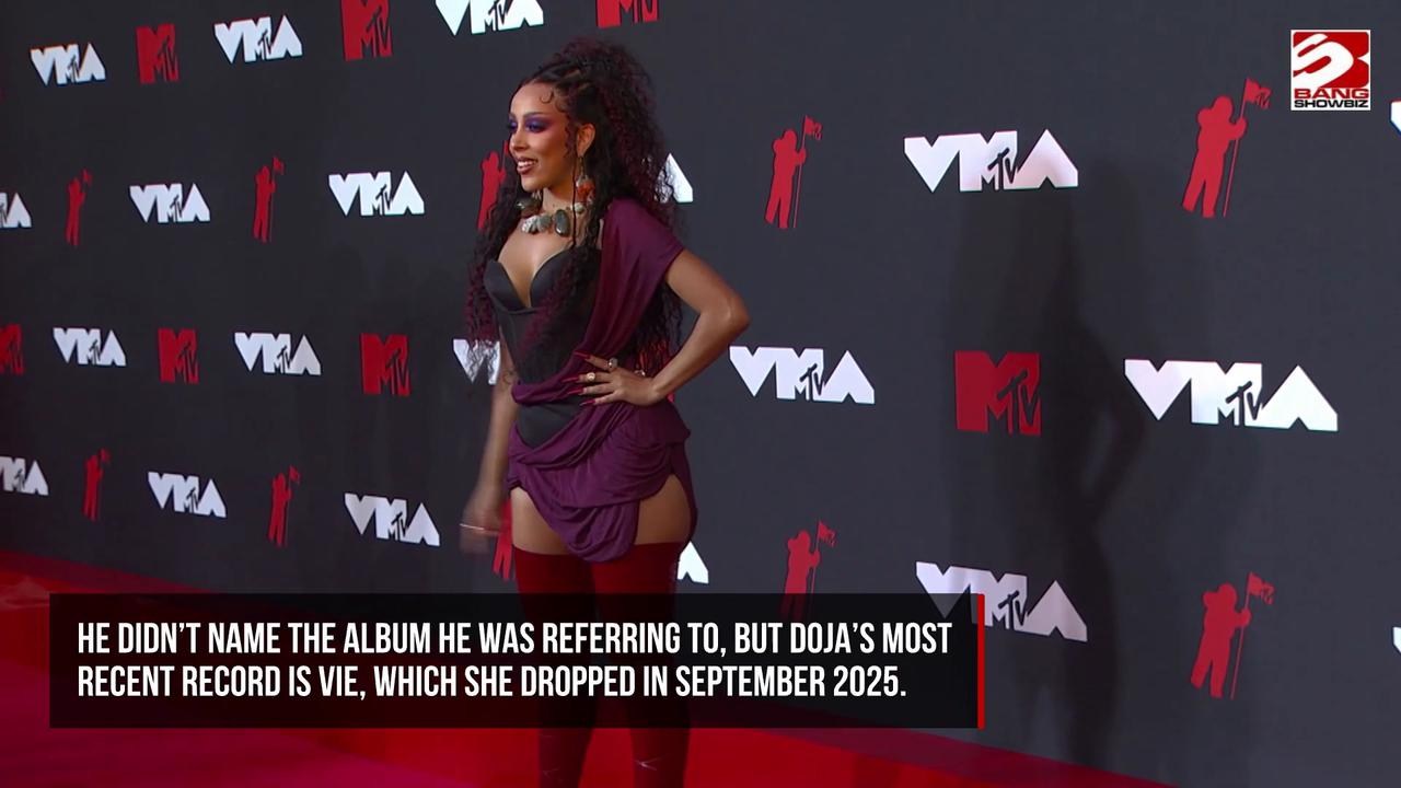 Video thumbnail for Tyga has responded to Doja Cat’s criticism of his new AI album $tarface