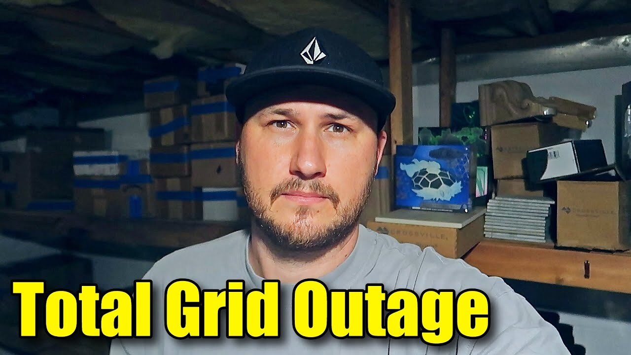 Video thumbnail for Very Unprepared for Long Total Grid Outage! I Have Learned a Lot!