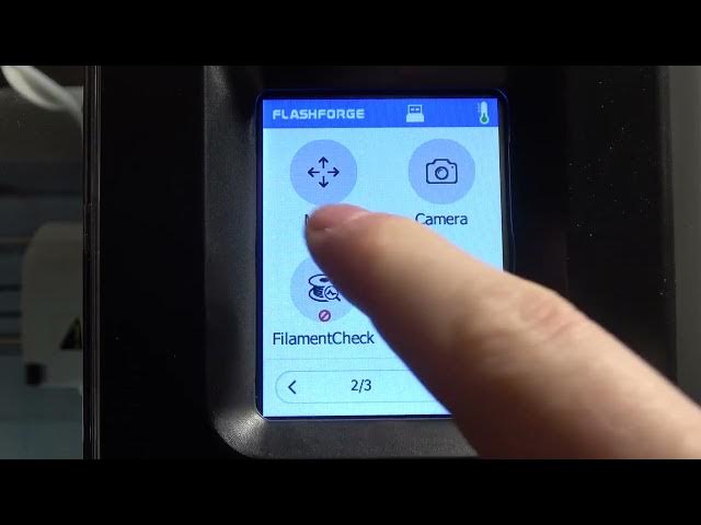 Video thumbnail for How To Manually Move Extruder In Flashforge Adventurer 3