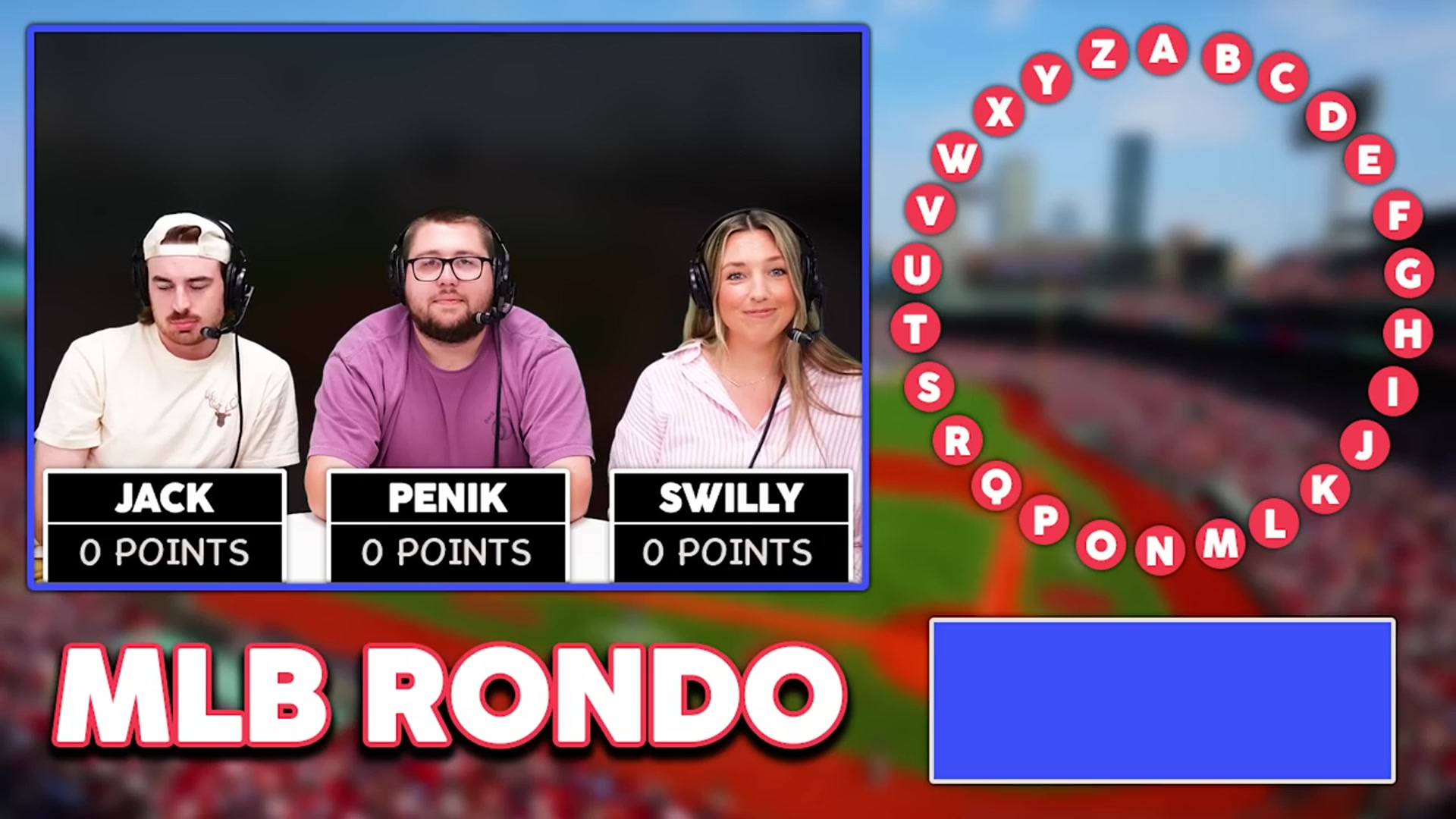 'Video thumbnail for The return of MLB Rondo! (Baseball Alphabet Trivia)'
