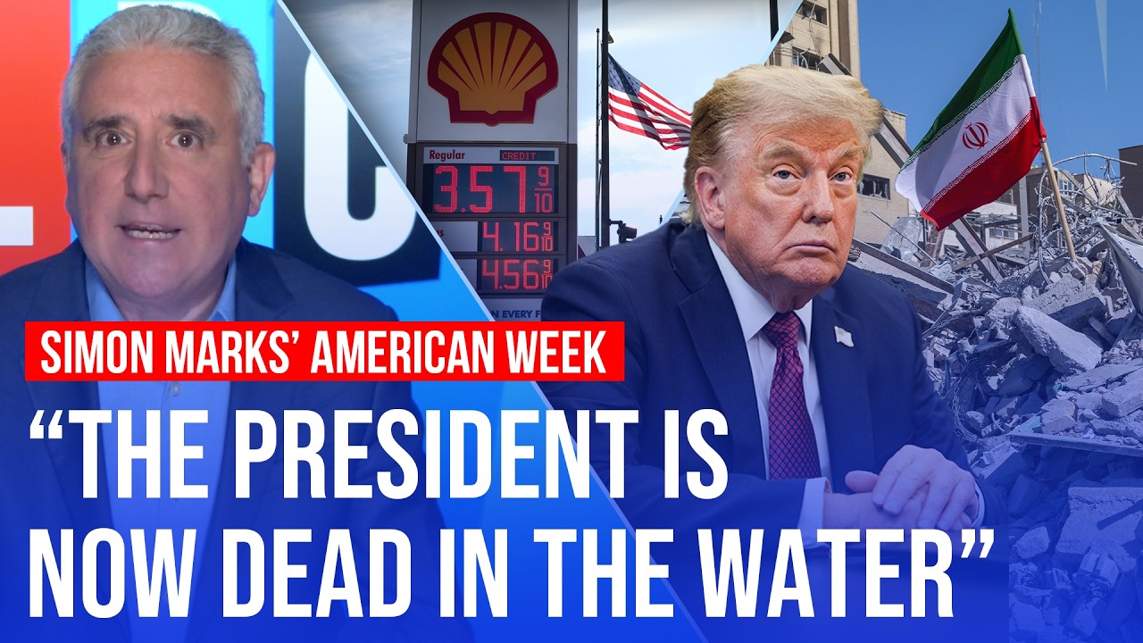 Video thumbnail for 'Support for Trump's war in Iran is cratering' | Simon Marks' American Week