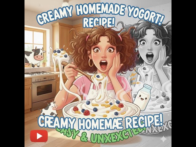 Video thumbnail for "How to Make Creamy Homemade Yogurt: Secret Ingredients & Tips for Success!"