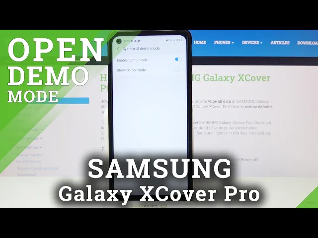 Video thumbnail for How to Enable Demo Mode in Samsung Galaxy XCover Pro – Hidden Options