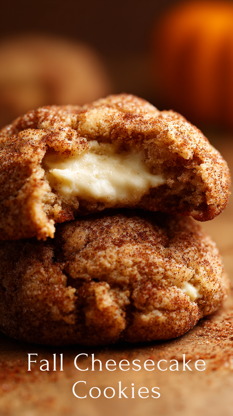 Video thumbnail for Apple Cider Cheesecake Cookies – Soft, Chewy & Packed With Fall Flavor