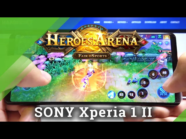 Video thumbnail for Heroes Arena on Sony Xperia 1 II – Game Test