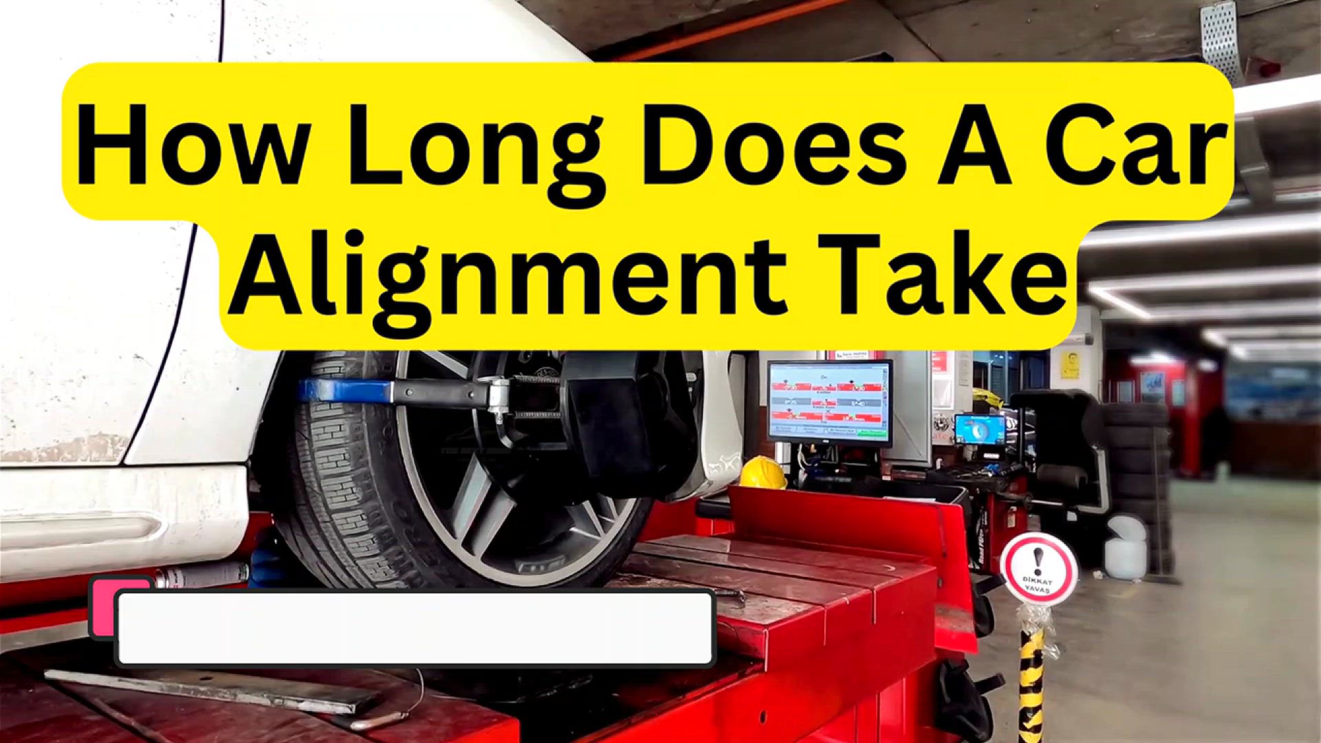 'Video thumbnail for How Long Does A Car Alignment Take'