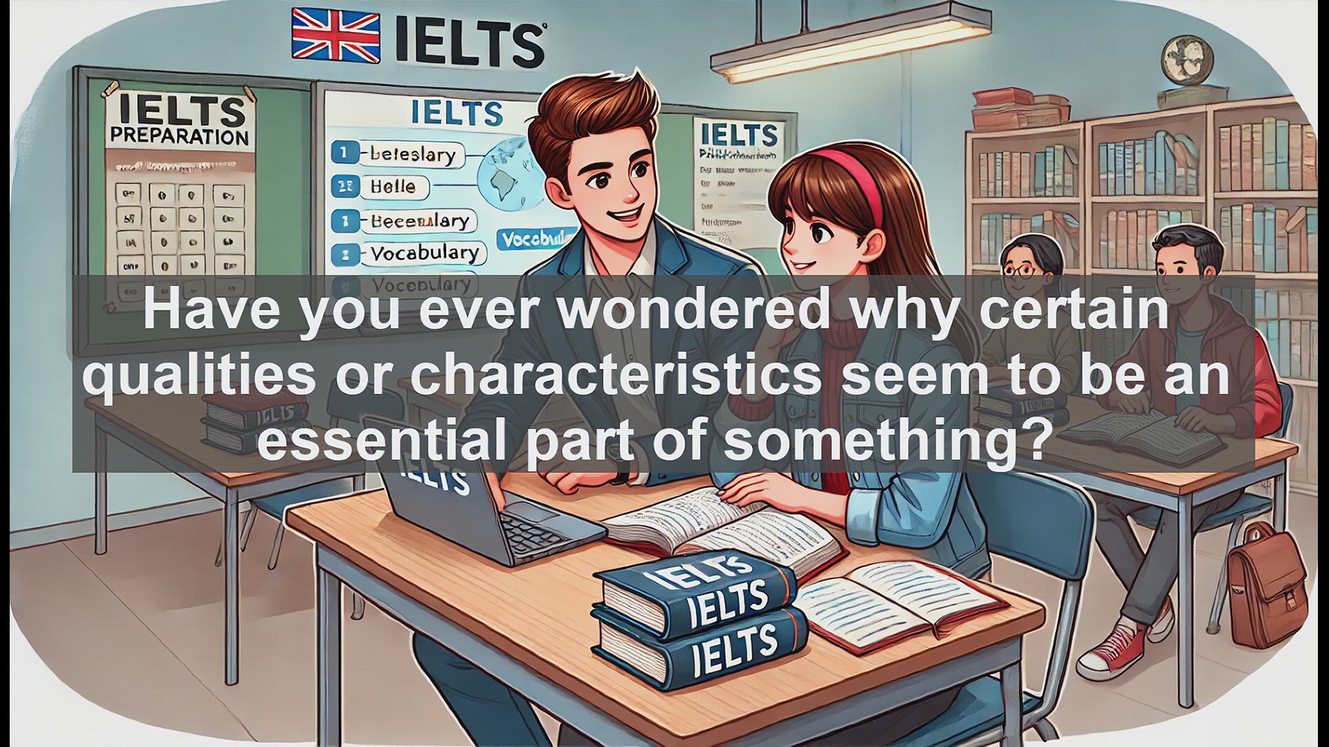'Video thumbnail for 5000 Must Know IELTS 8.0 Vocabulary - Inherence: Understanding Essential Qualities'