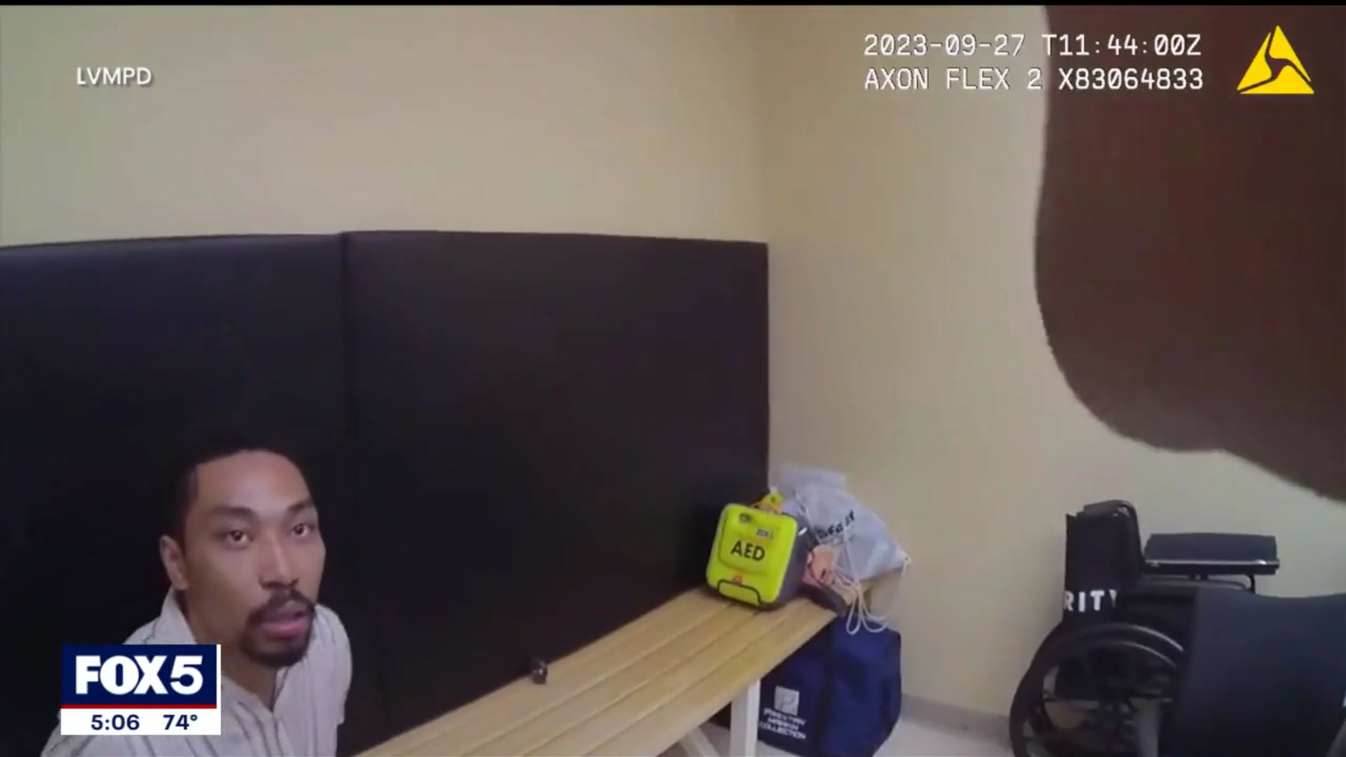 'Video thumbnail for New body camera footage of Midtown Manhattan shooter released'