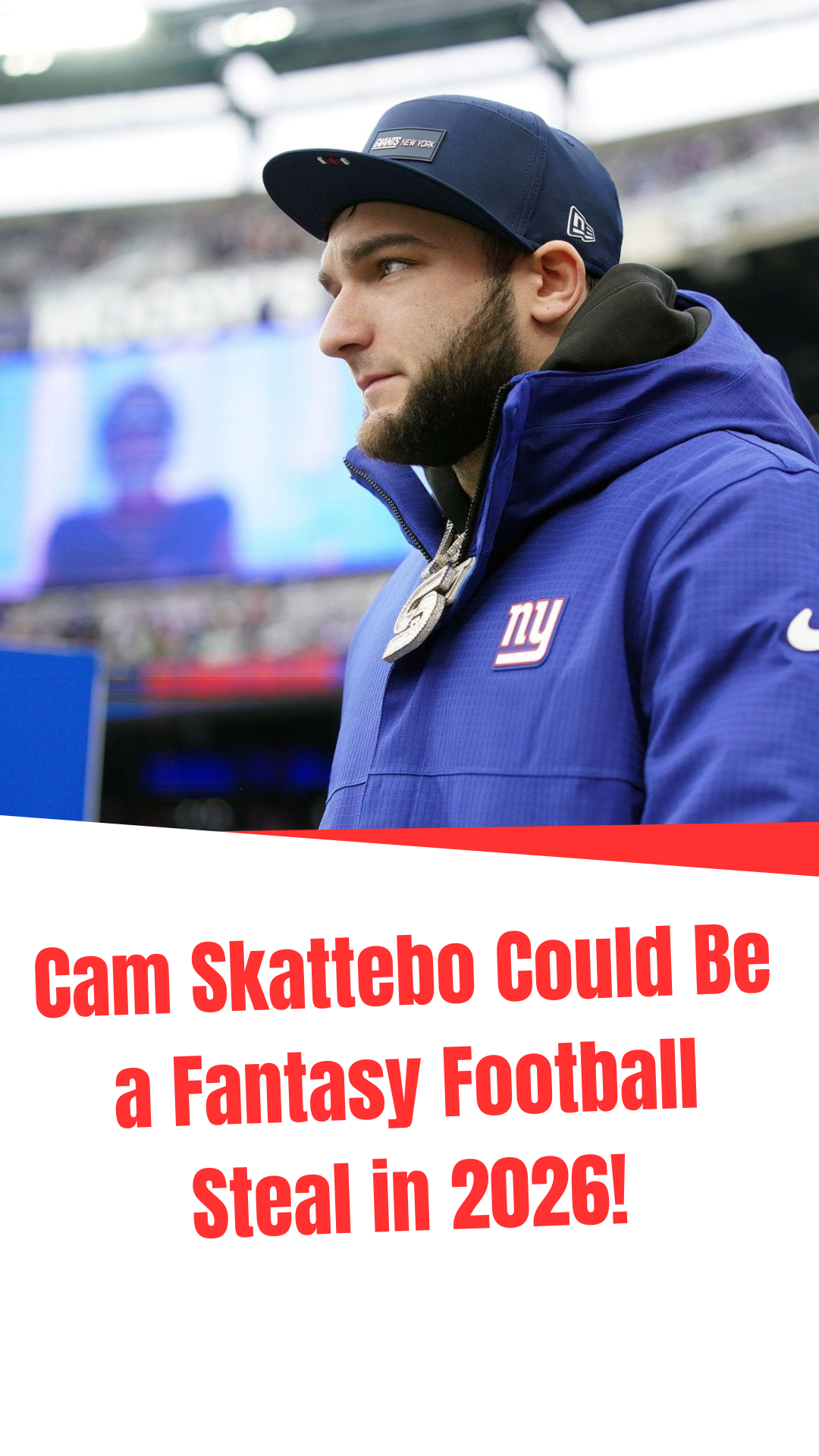 Video thumbnail for Cam Skattebo Could Be a Fantasy Football Steal in 2026!