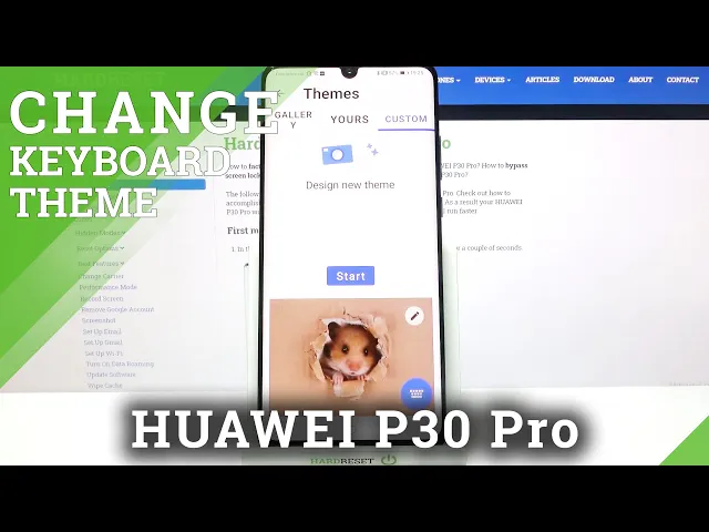 Video thumbnail for HUAWEI P30 Pro – Open Keyboard Settings and Change Keyboard Theme