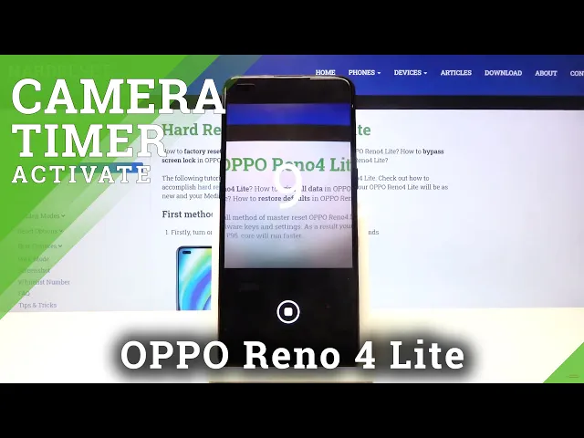 Video thumbnail for How to Set Camera Timer in OPPO Reno 4 Lite – Camera Settings