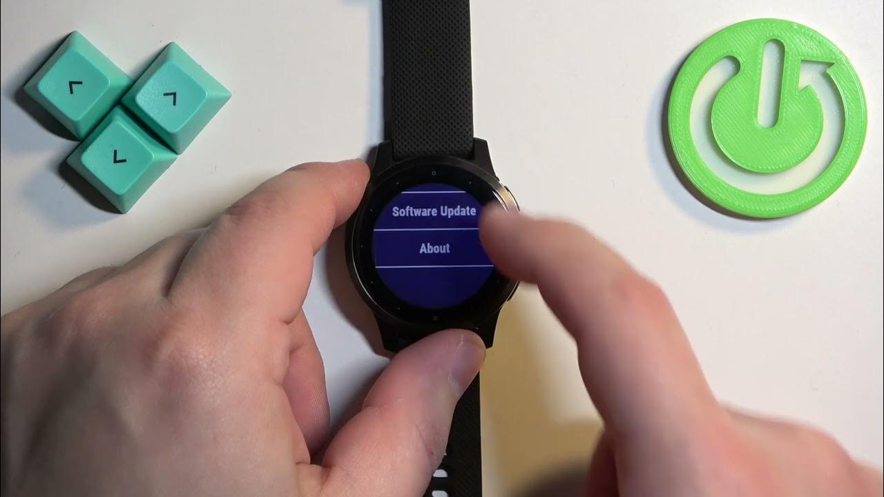 Video thumbnail for How to Factory Reset GARMIN Vivoactive 4s SmartWatch via Settings - Hard Reset