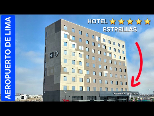 Video thumbnail for ¡DENTRO del AEROPUERTO! 🤩 El Primer Hotel 5 Estrellas de Sudamérica ✈️ | Wyndham Grand Lima Airport