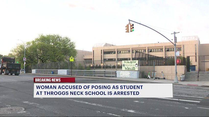 Video thumbnail for Woman arrested after posing as student at Throggs Neck school