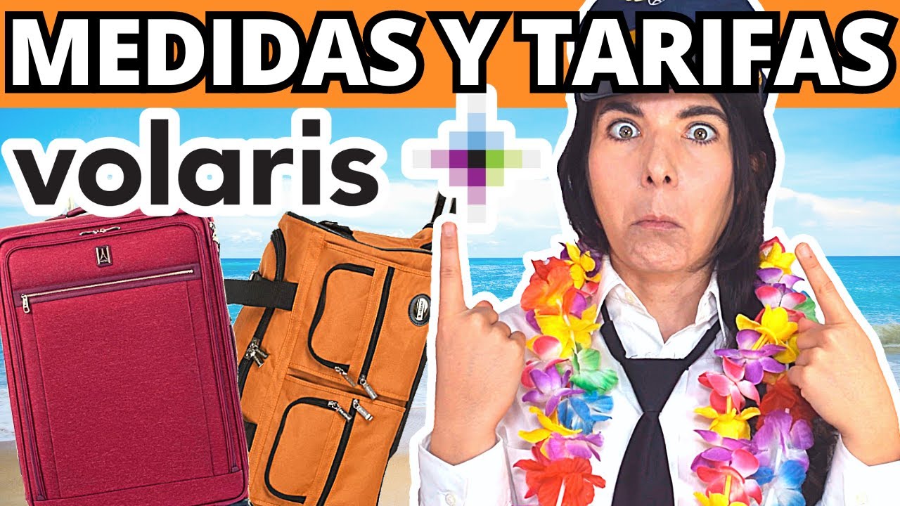 Video thumbnail for ¡NUEVAS MEDIDAS! ✅✅ Volaris: ¿Equipaje permitido en cabina y bodega en 2023?  + peso de las maletas