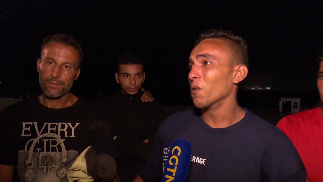 Video thumbnail for Spain: Migrants face harrowing ordeal on Ceuta street amid unprecedented migration crisis.