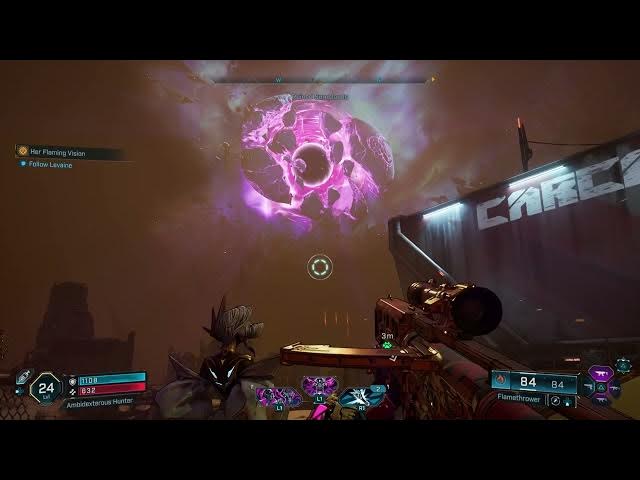 Video thumbnail for Borderlands 4 - Her Flaming Vision: Talk To Levaine: "Especially For Quent" (Callis, Command Bolt)