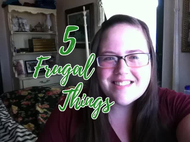 Video thumbnail for budget girl: 5 frugal things & 2 fails: saving money on groceries, laundry & more