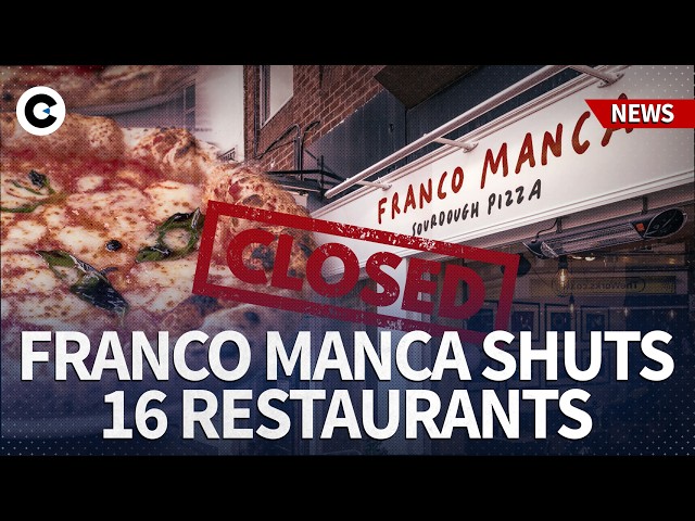 Video thumbnail for Franco Manca shuts 16 restaurants, blaming ‘disproportionate’ taxes