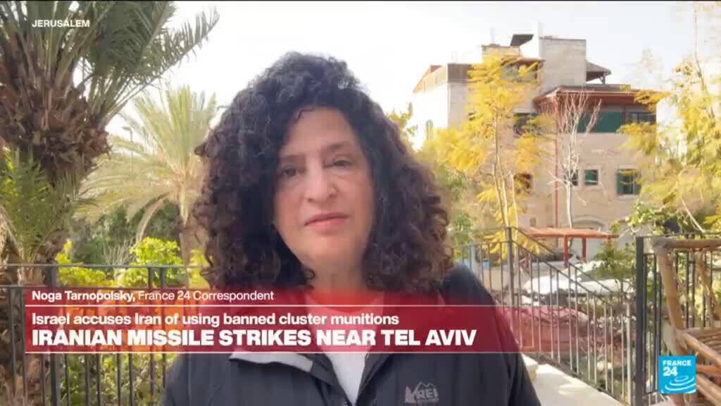Video thumbnail for Iran strikes Tel Aviv with cluster warheads in retaliation for killing of security chief