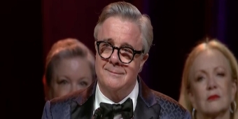 Video thumbnail for Video: Nathan Lane Receives the Stephen Sondheim Award from Signature Theatre
