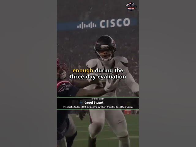 Video thumbnail for Undrafted Xavier Holmes Makes Patriots Roster