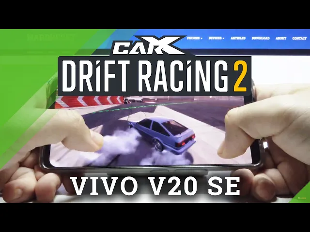 Video thumbnail for Gameplay of CarX Drift Racing 2 on VIVO V20 SE – Efficiency Test