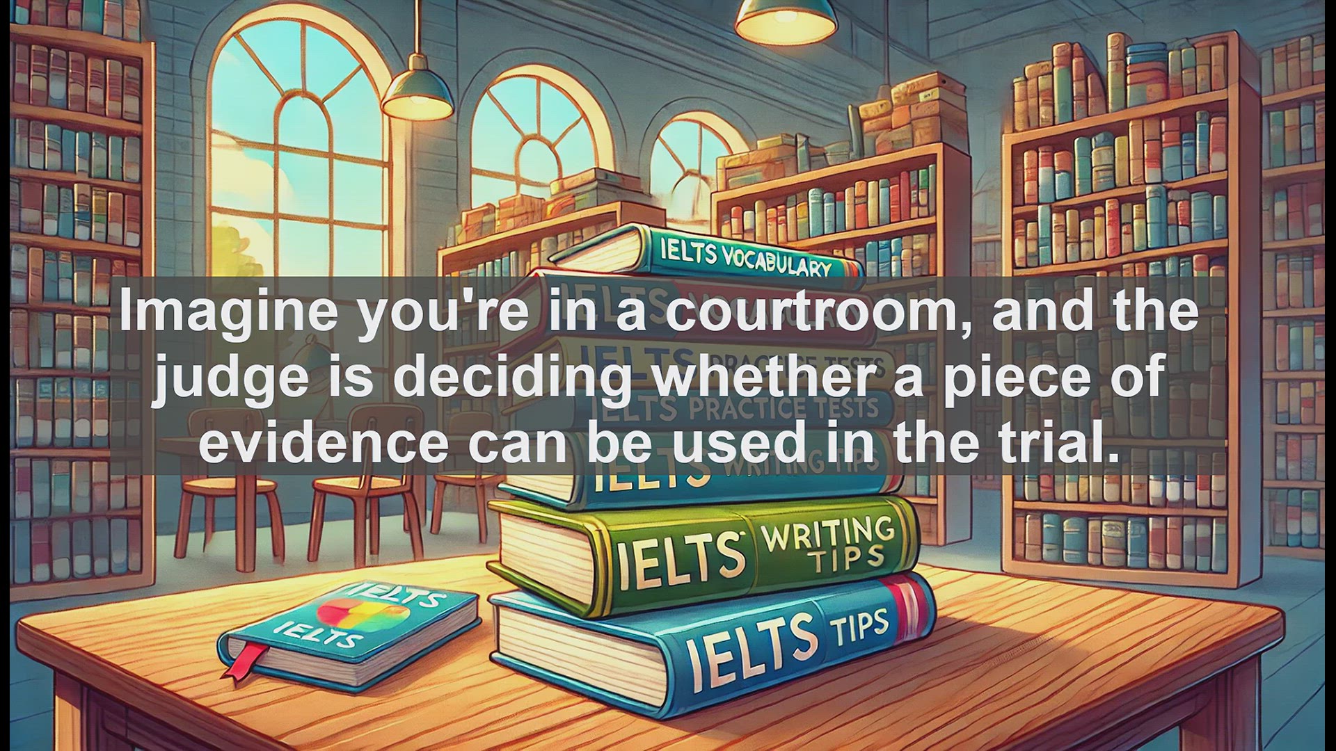 'Video thumbnail for 5000 Must Know IELTS 8.0 Vocabulary - Understanding 'Admissible': A Key Word for IELTS Success'
