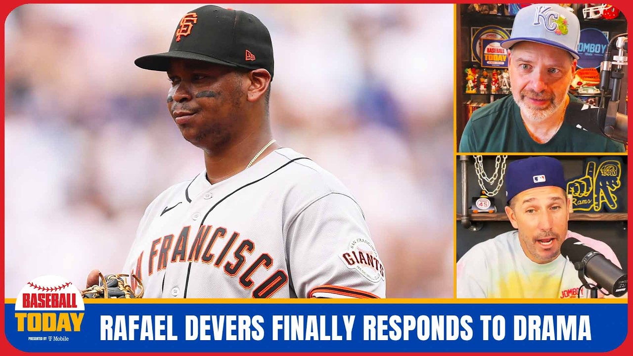 Video thumbnail for Rafael Devers finally responds to baserunning drama | Baseball Today