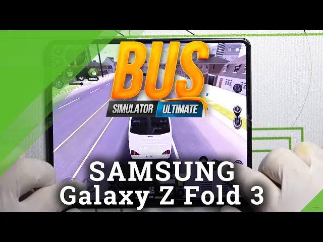 Video thumbnail for How Bus Simulator Ultimate work in Samsung Galaxy Z Fold 3?