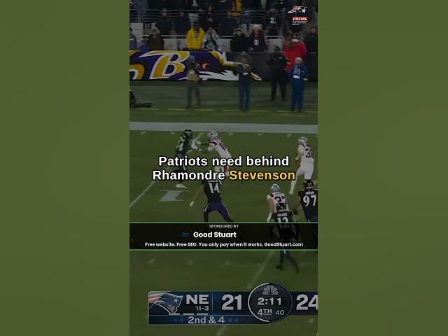 Video thumbnail for Jennings Could Answer Patriots RB Depth Need