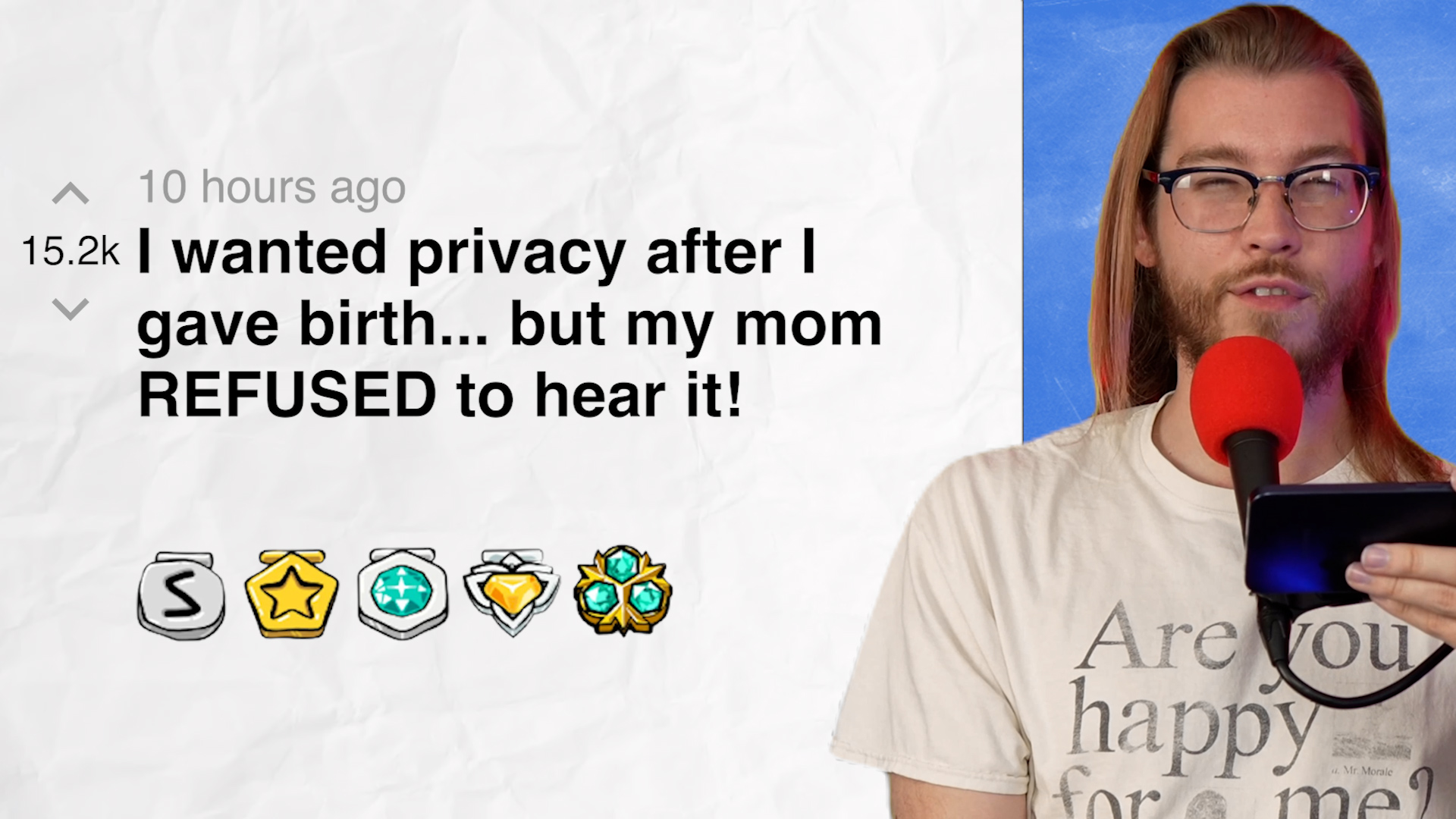 Video thumbnail for I wanted privacy after I gave birth... but my mom REFUSED to hear it! - r/charlottedobreyoutube | Reddit Stories