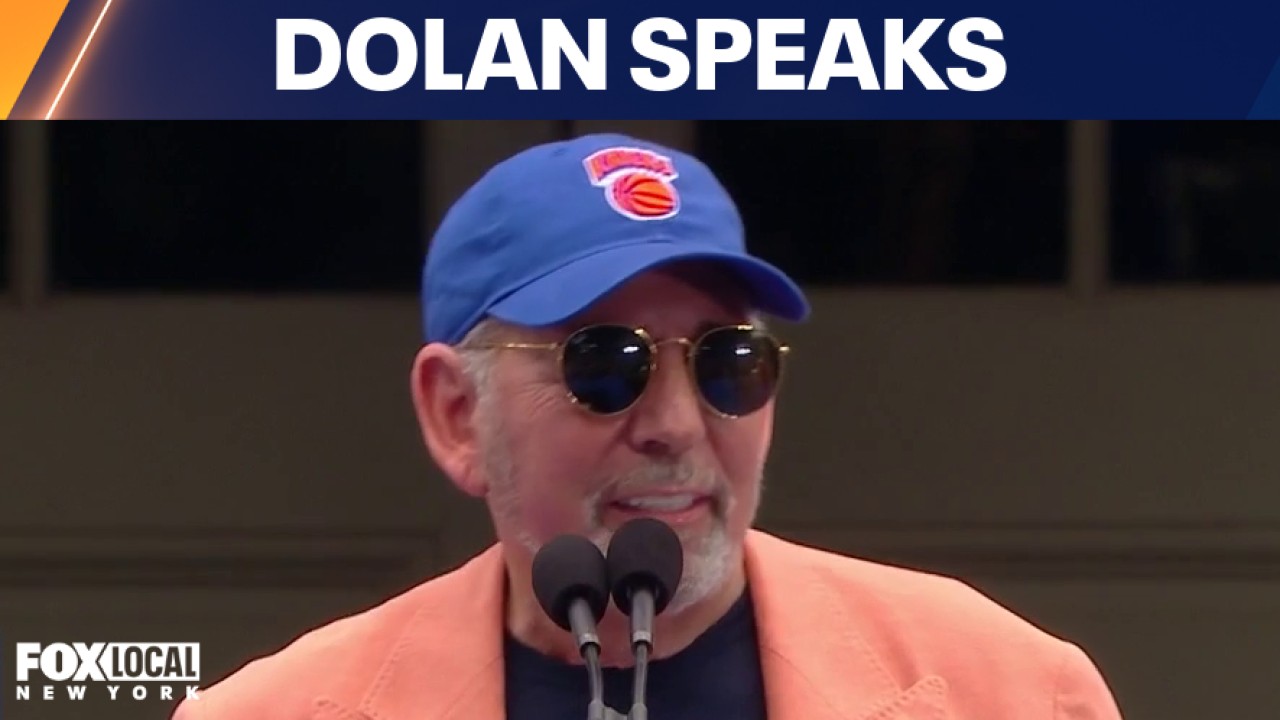 Video thumbnail for WATCH: Dolan speaks at Knicks Championship Ceremony