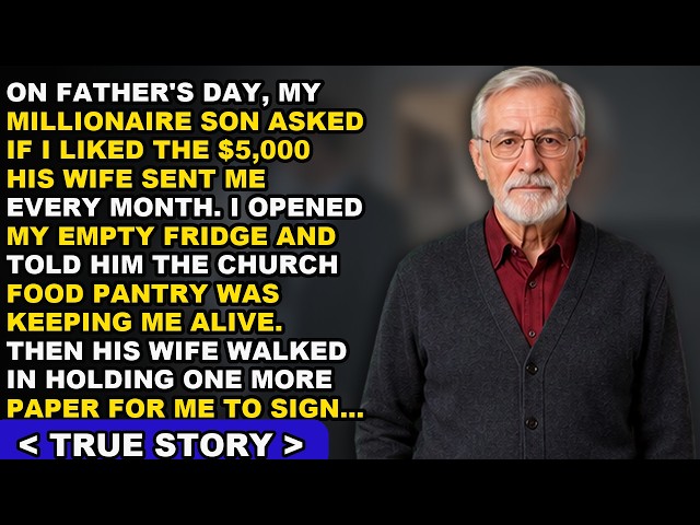 Video thumbnail for On Father’s Day, My Millionaire Son Asked, “Dad, Do You Like the $5,000 Clara Gives You?”