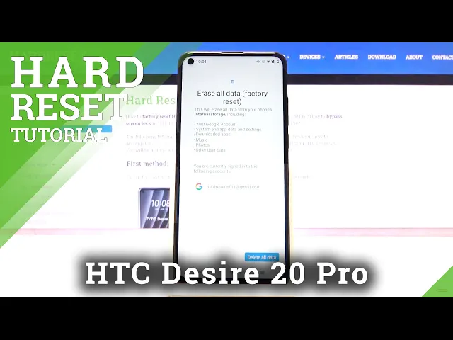 Video thumbnail for How to Hard Reset HTC Desire 20 Pro – Reset All Settings