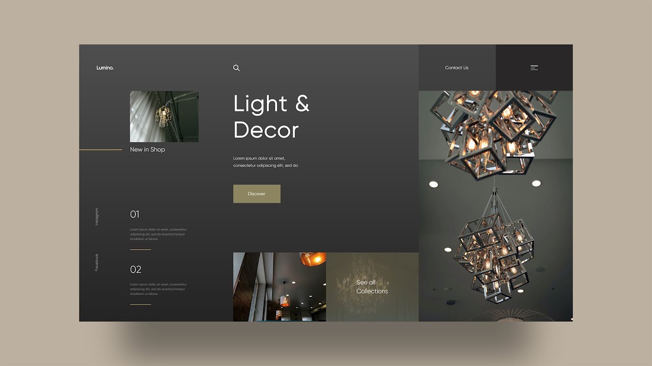 'Video thumbnail for Dark Theme Website UI Design In Adobe XD _ Dark Mode UI Design _ Dark Mode Web Design'