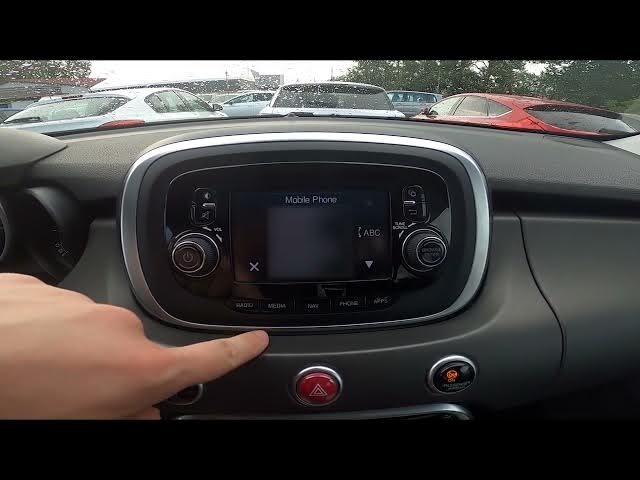 Video thumbnail for How to Make Phone Calls via Bluetooth in Fiat 500X Crossover ( 2014 – 2018 ) | Dial a Number