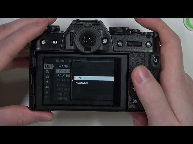 Video thumbnail for How to Change Image Quality on Fujifilm X T30?