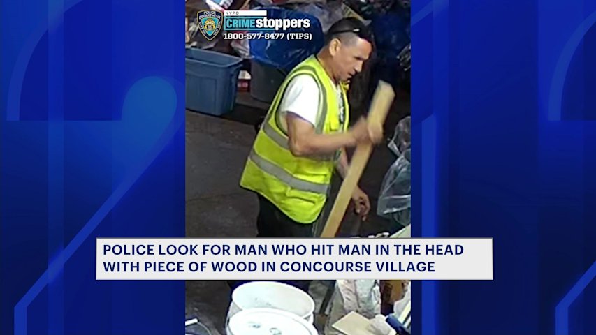 Video thumbnail for Man allegedly hit in head twice with piece of wood after dispute in Concourse Village