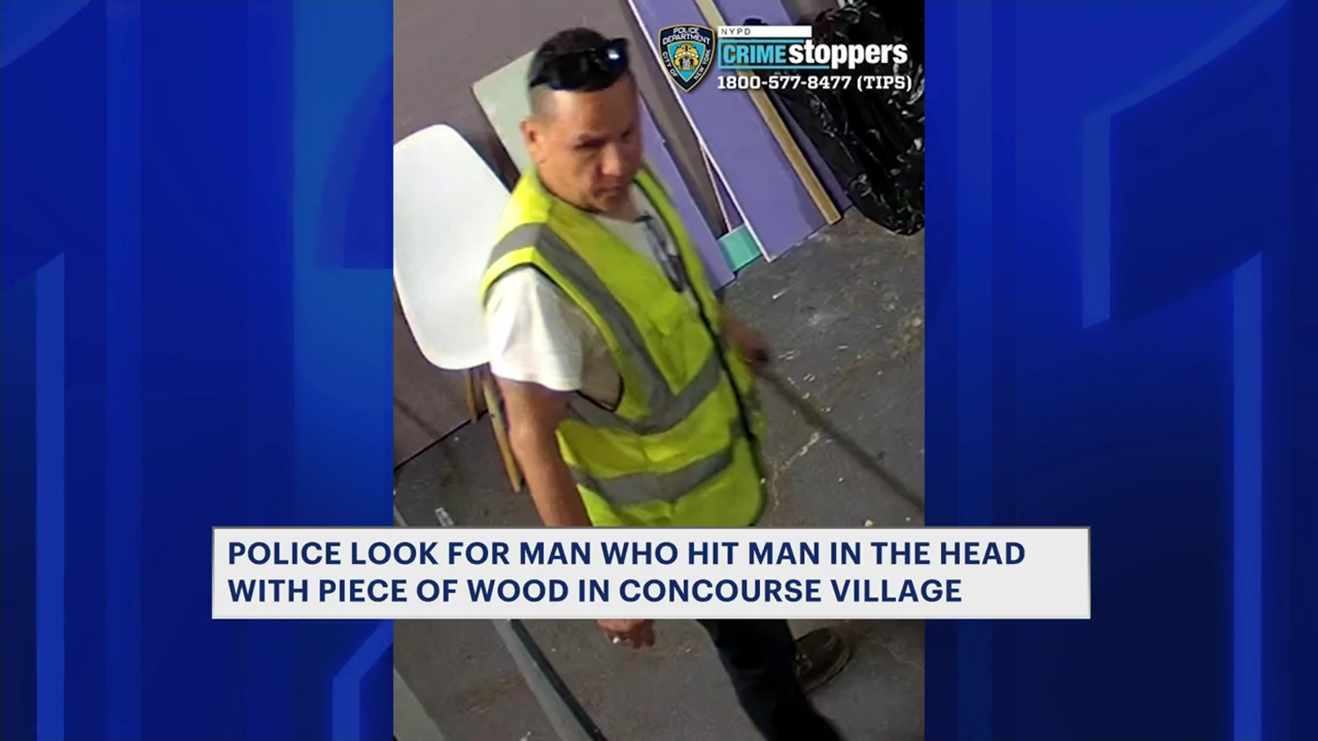 Video thumbnail for Man allegedly hit in head twice with piece of wood after dispute in Concourse Village