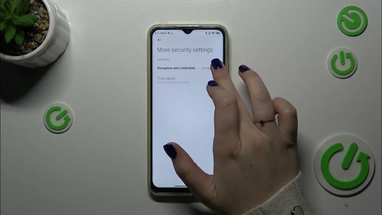 Video thumbnail for How to Clear Credentials on POCO M4