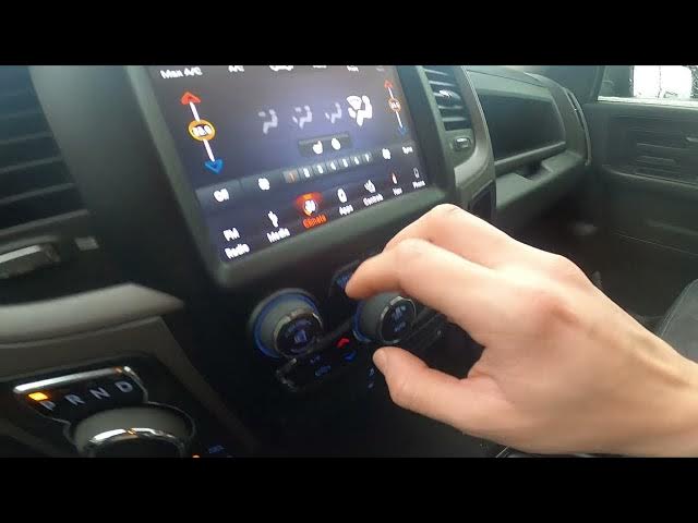 Video thumbnail for How to Change Airflow Power in Dodge Ram 1500 II ( 2019 - now ) | Adjust Blowing Power
