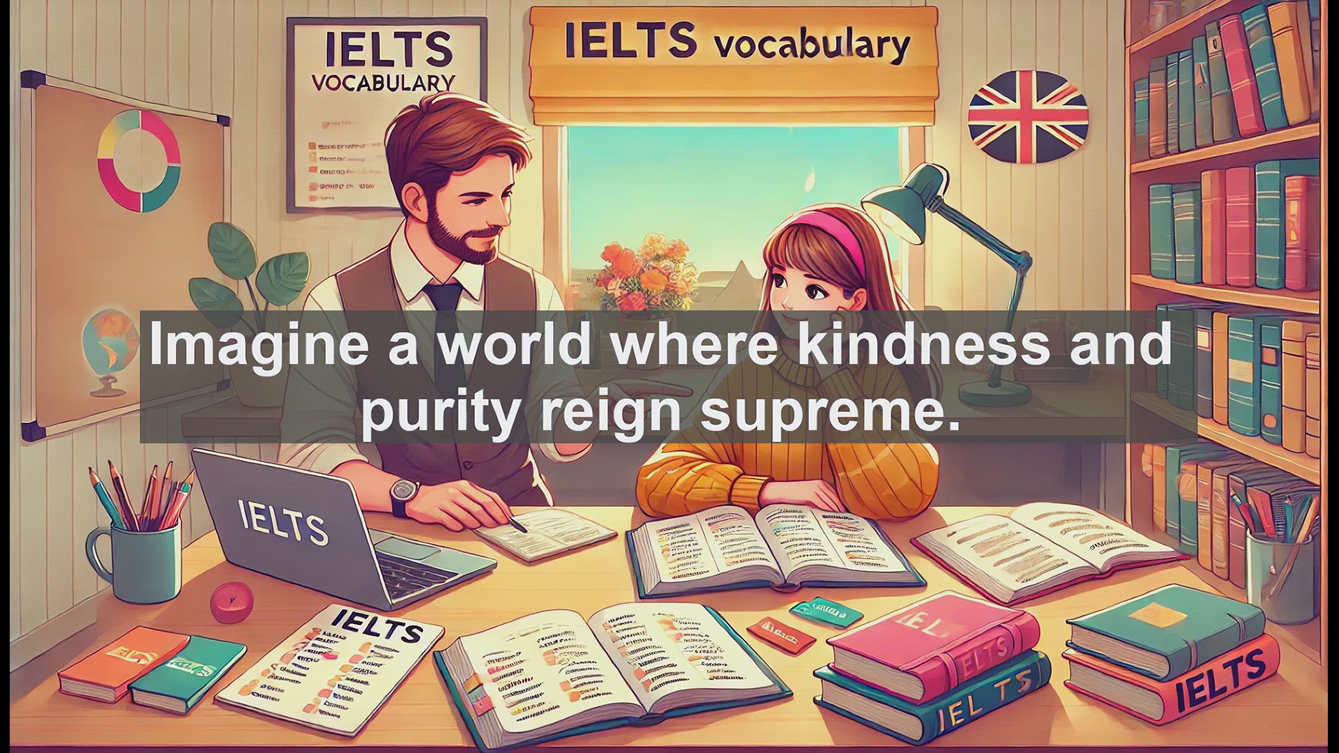 'Video thumbnail for 5000 Must Know IELTS 8.0 Vocabulary - Angelic: Exploring the Meaning and Usage of a Heavenly Word'