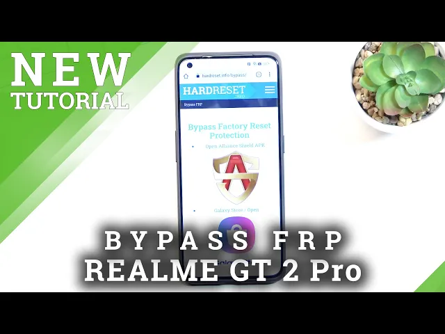 Video thumbnail for REALME GT2 Pro Bypass Account Verification | Unlock FRP | Skip Google Lock